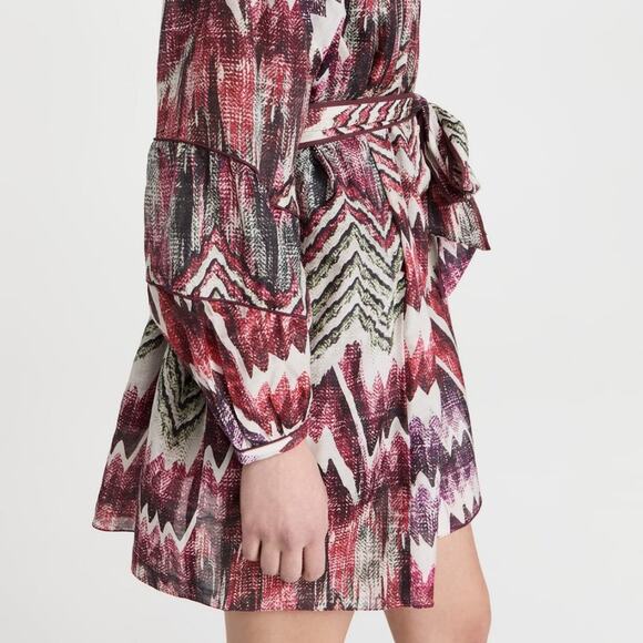 Chufy Pia Blouson Sleeve Minidress Calvi Pink XS - Picture 5 of 14